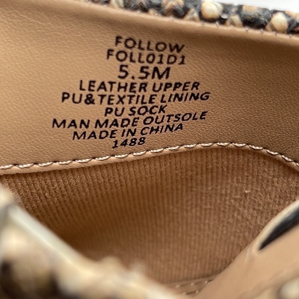 Steve Madden Follow Snake Print Pointed Toe Mules - image 7